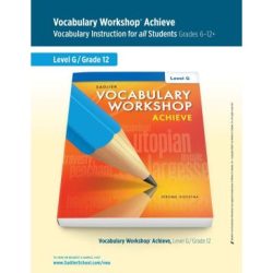 Vocabulary in action level g