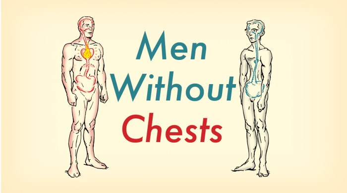 Cs lewis men without chests