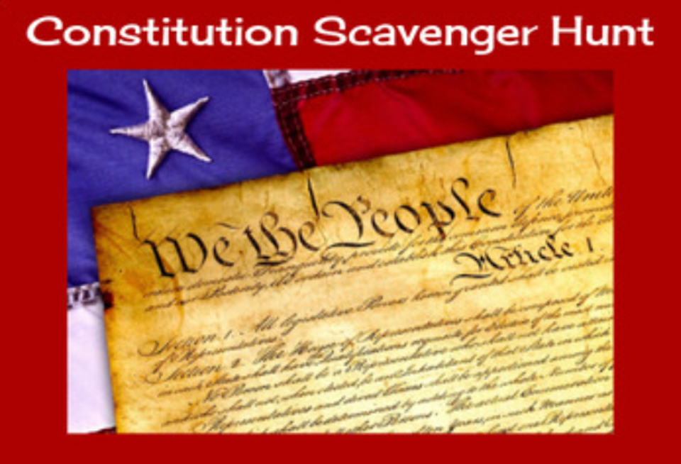 U.s. constitution scavenger hunt answer key pdf